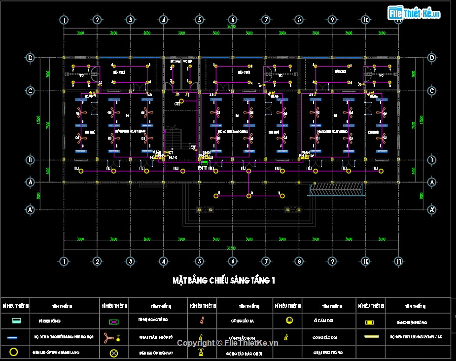 thiết kế file cad trường học mầm non,vẽ trường học mầm non 3 tầng,autocad bản vẽ trường mầm non,trường học 8 phòng file cad